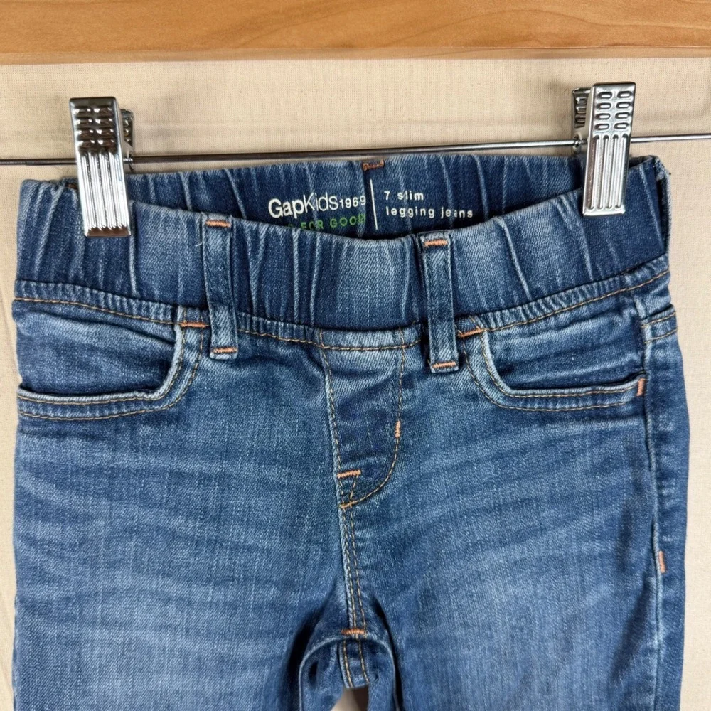 Gap‎ Kids Slim Legging Jeans size 7 Blue